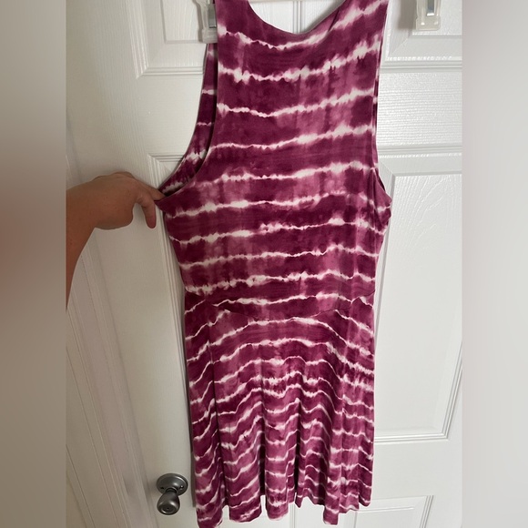 Athleta Tie-Dye Pink and White Dress - Picture 5 of 8